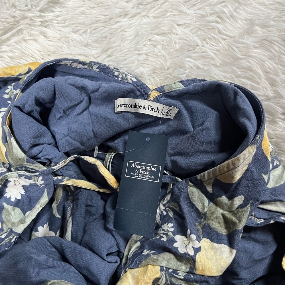 Abercrombie Floral Lemon Print Dress - Picture 6 of 6
